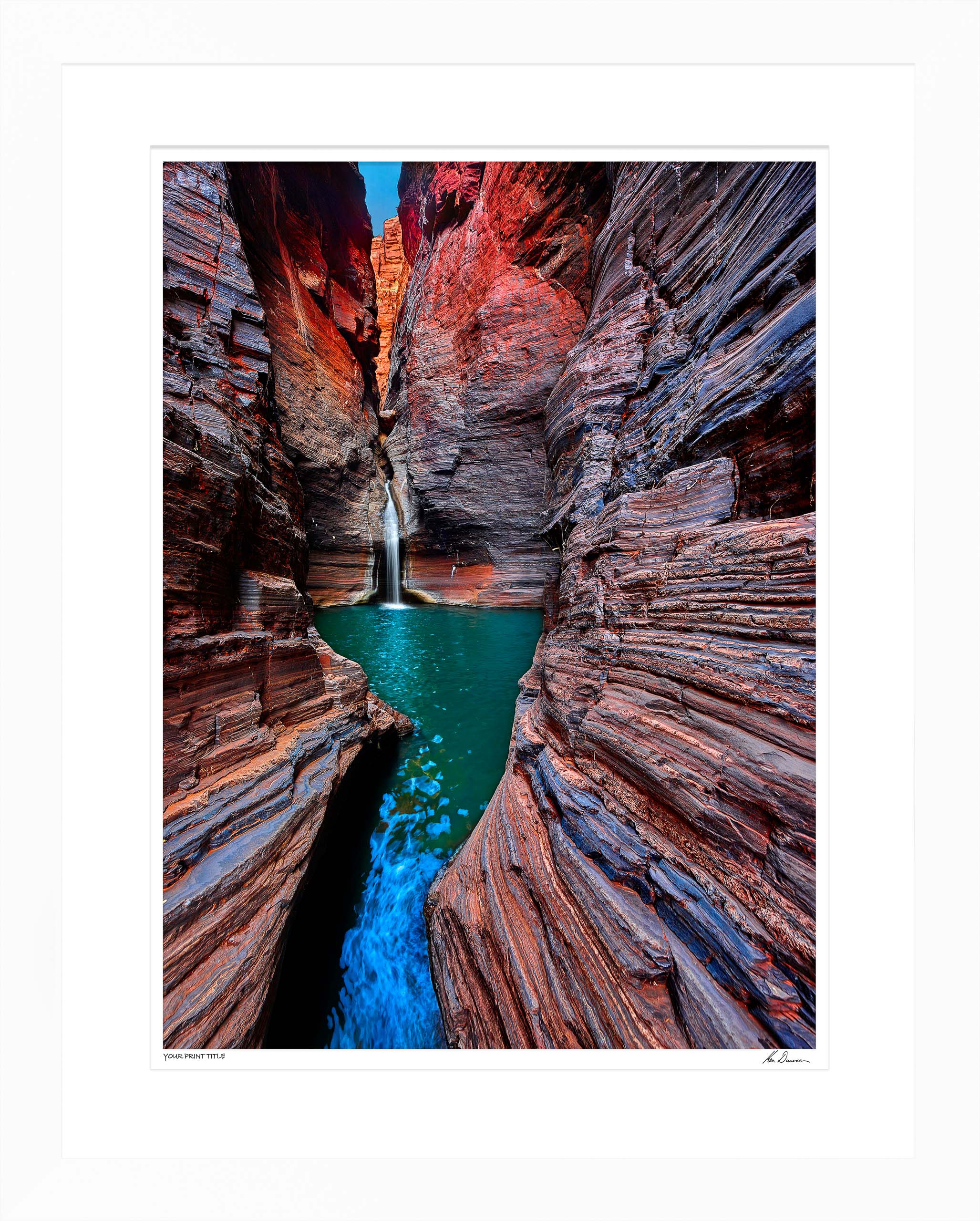 Beauty Revealed - X Large Framed Wall Stock Sale (One Only)